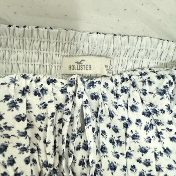 Hollister Blue Floral Romper Dress - Picture 5 of 5